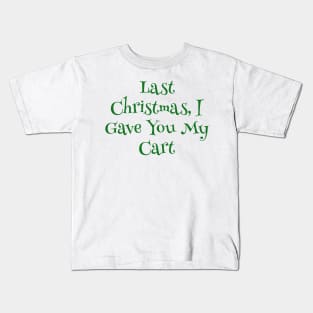 Shopping Serenade: Holiday Generosity Kids T-Shirt